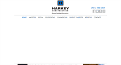 Desktop Screenshot of harkeyconstruction.com